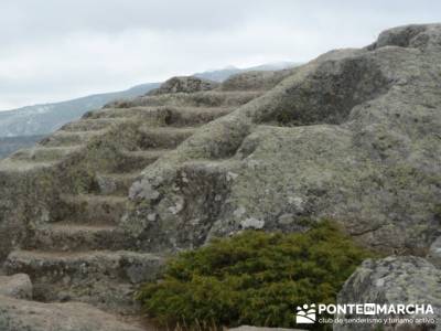 La sierra de Paramera - Castillo de Manqueospese / Aunqueospese - Castro Celta de Ulaca; senderos lo